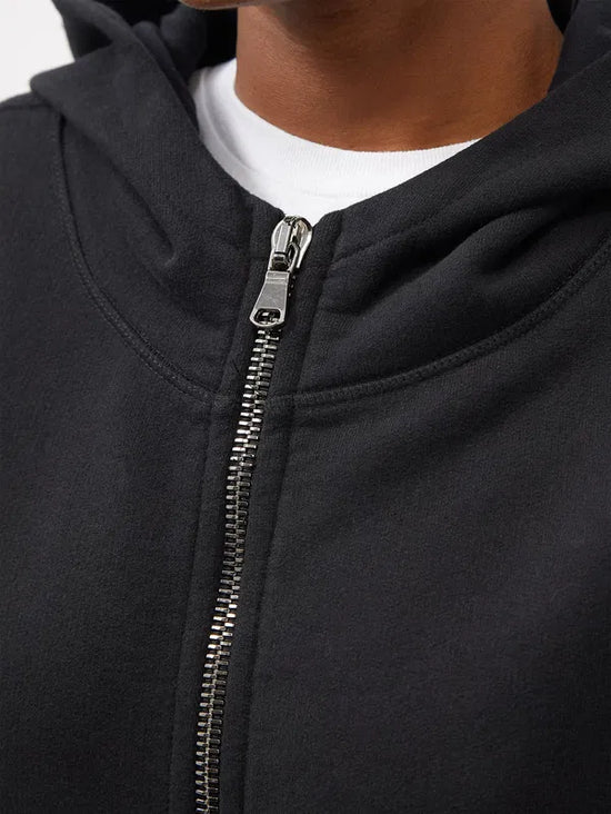 Raey Zip-Up Hooded Sweatshirt