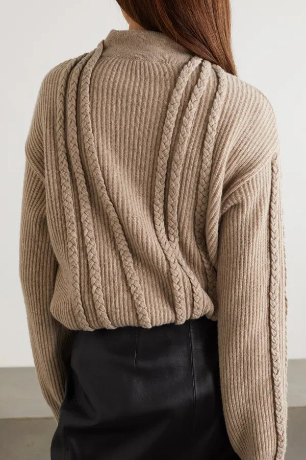 ENVELOPE1976 Zurich Cable-Knit Sweater