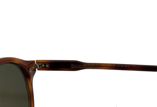 Cutler & Gross Tortoise Shell Round Sunglasses.