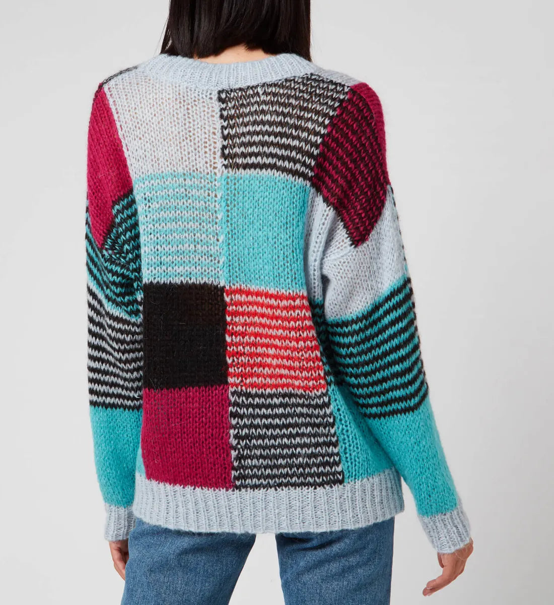 Load image into Gallery viewer, Stine Goya Gingham Multicoloured Jumper
