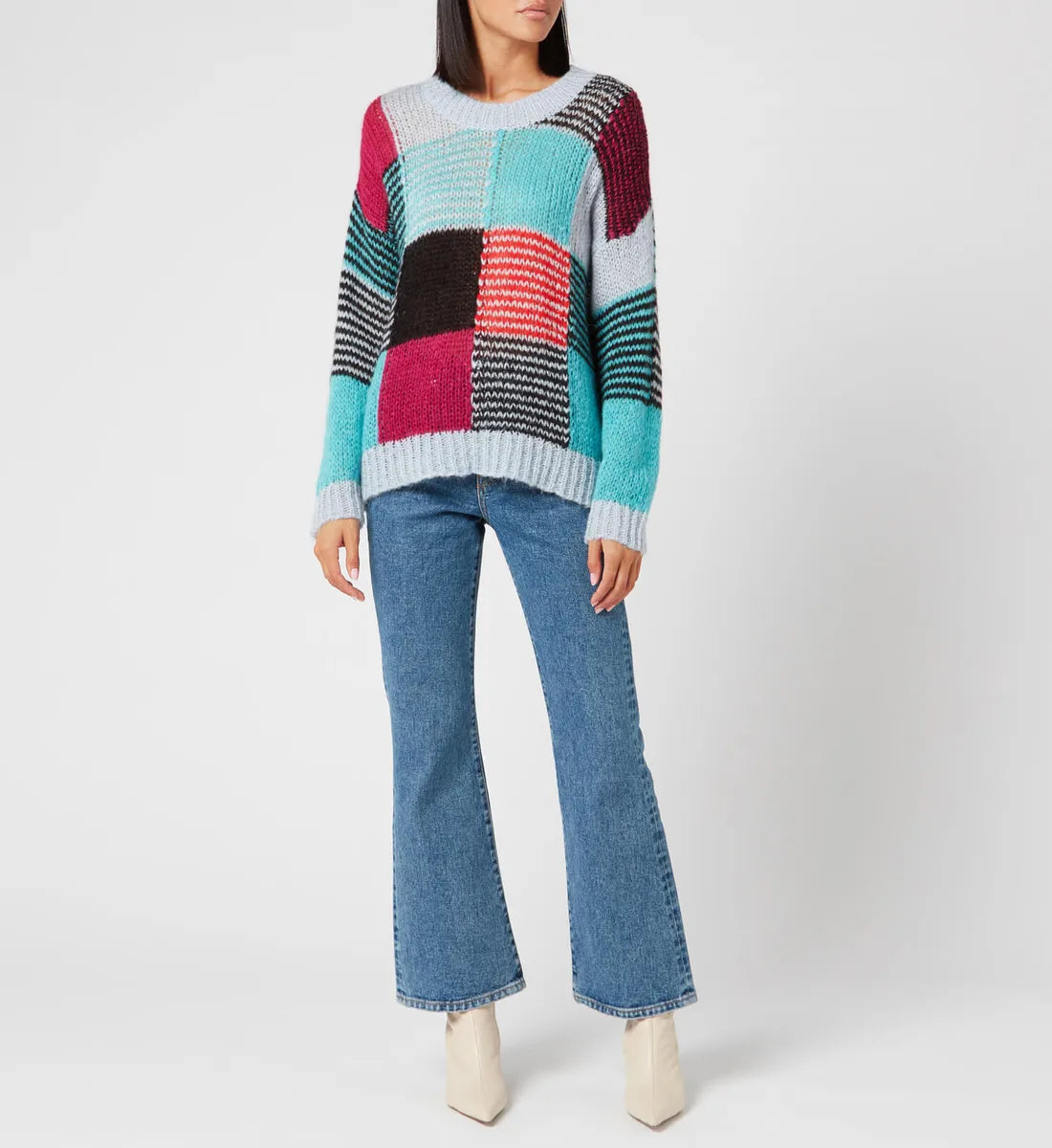 Stine Goya Gingham Multicoloured Jumper