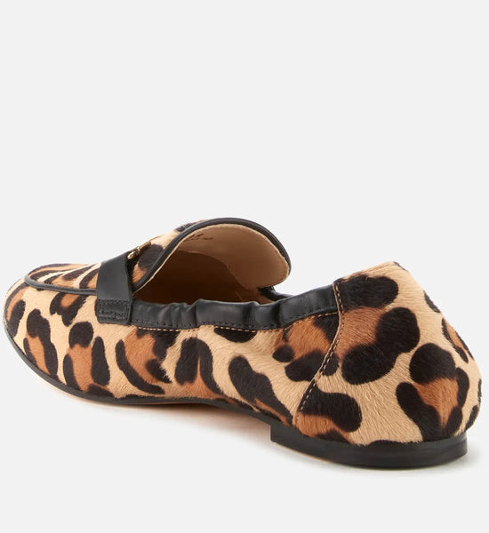 Tod's Double T Leopard Print Loafers