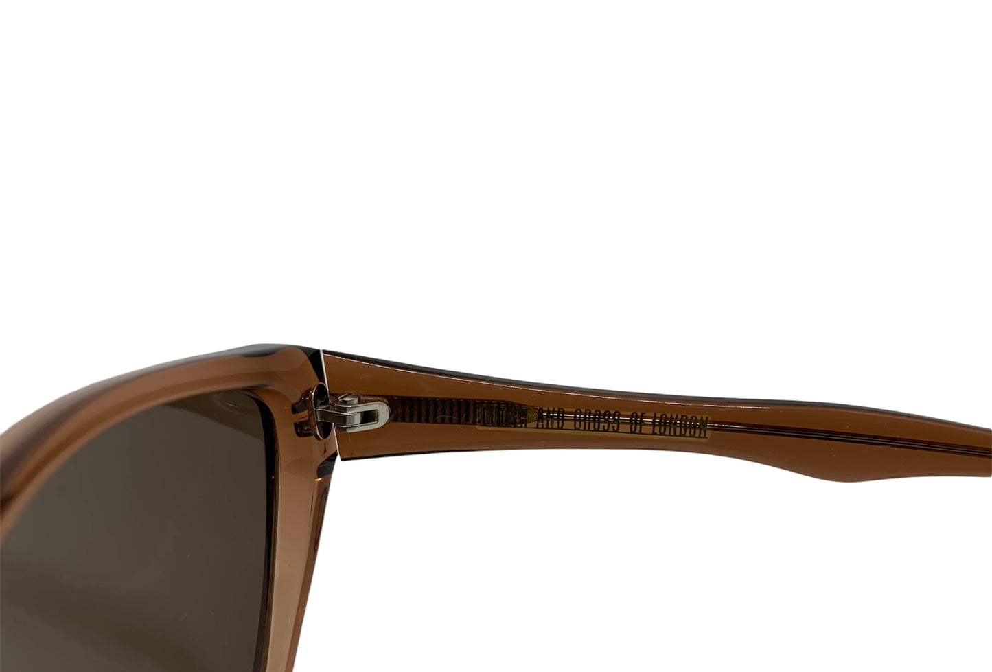 Cutler & Gross Brown Cat Eyed Sunglasses