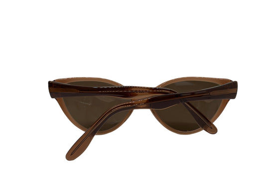 Cutler & Gross Brown Cat Eyed Sunglasses