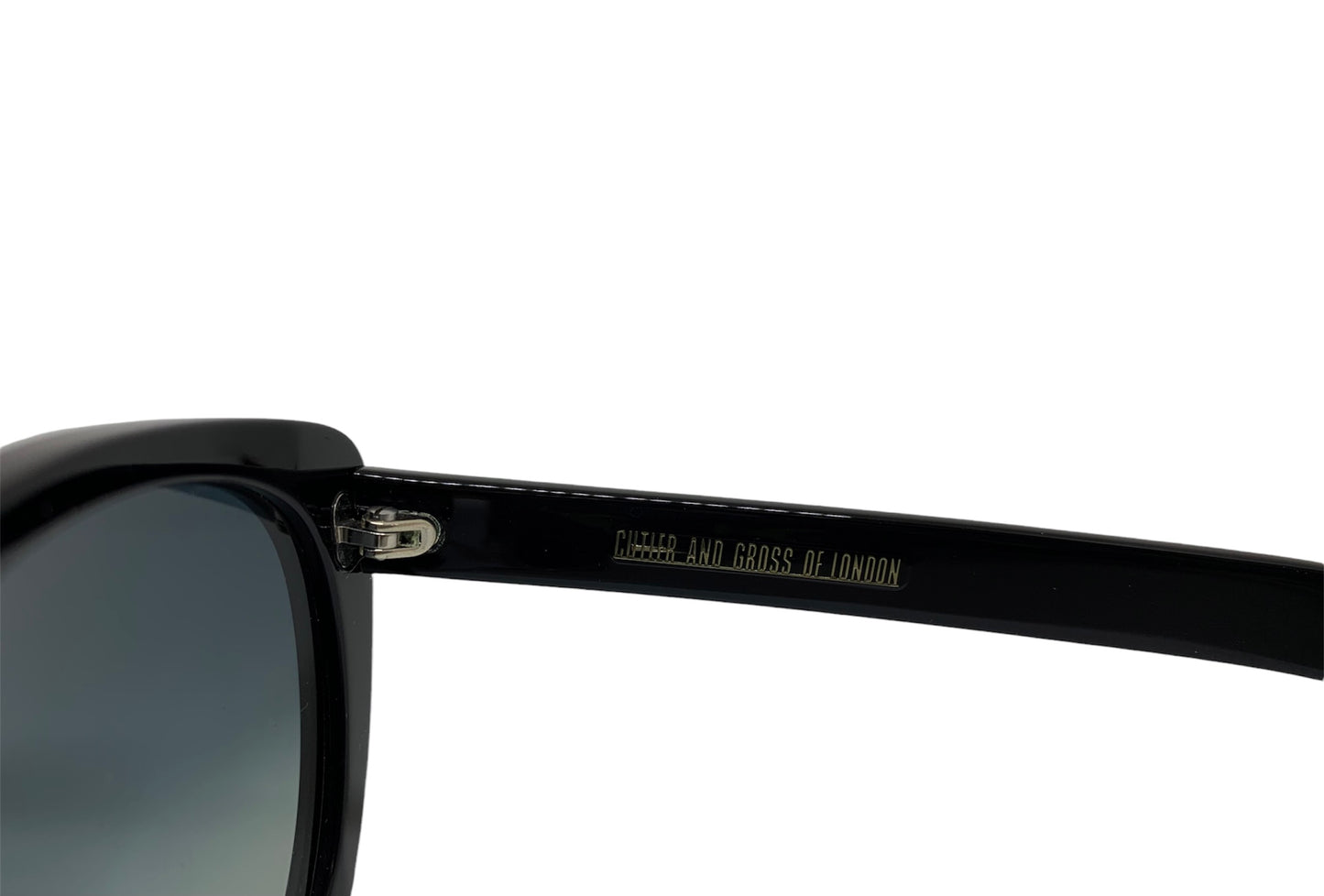 Cutler & Gross Black Oversized Sunglasses