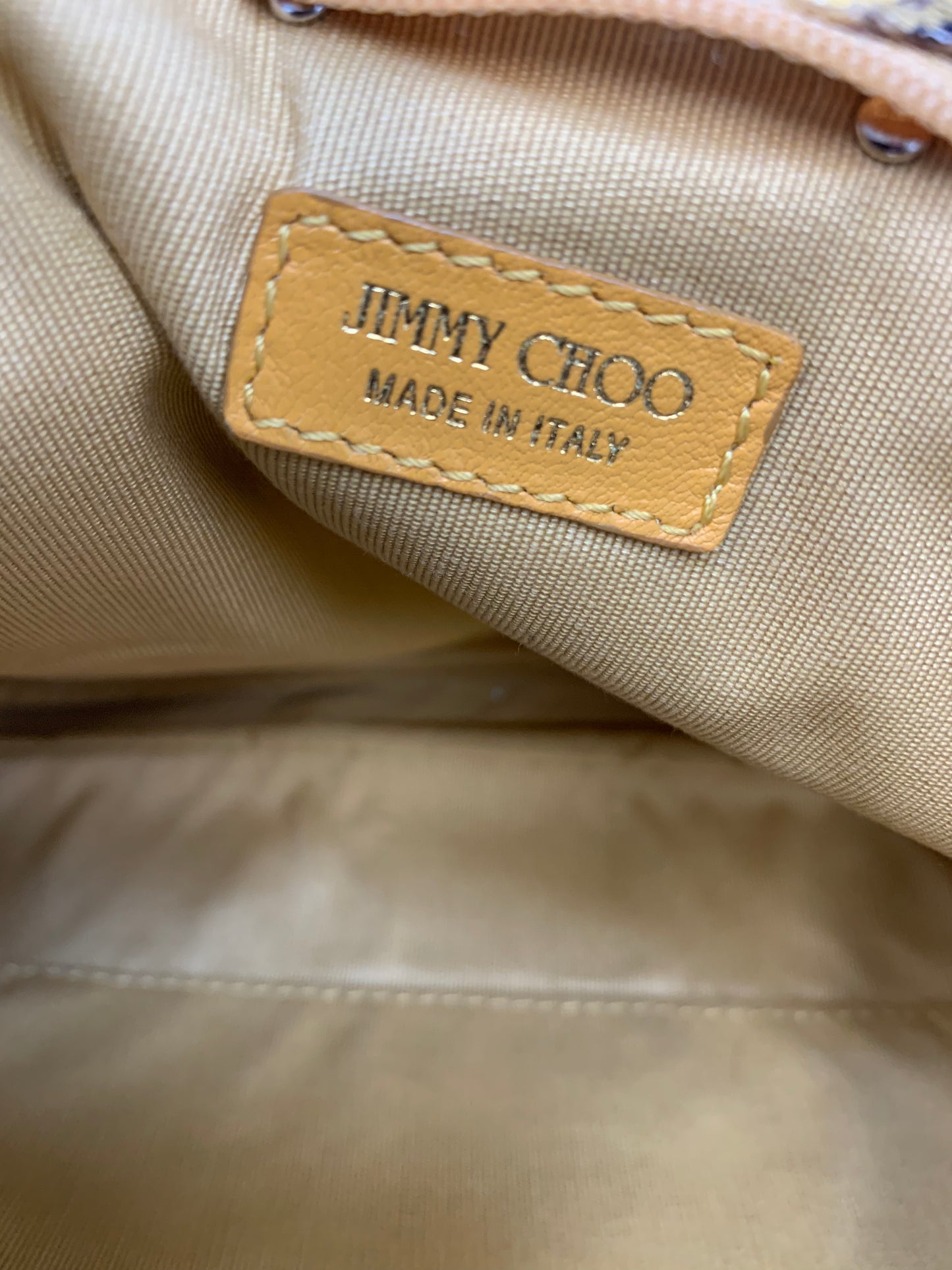 Jimmy Choo Yellow Suede Clutch Bag