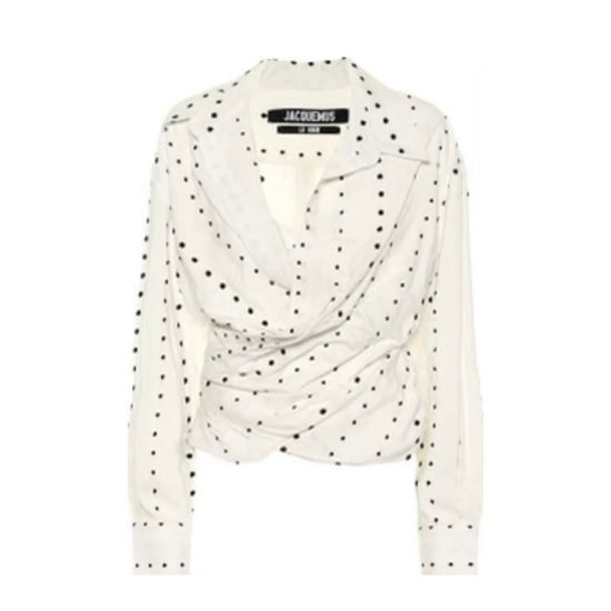 Load image into Gallery viewer, Jacquemus Polka Dot Blouse
