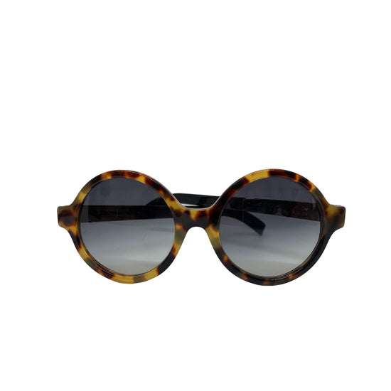Cutler & Gross Tortoise Shell Round Sunglasses