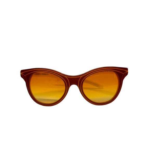 Cutler & Gross Orange Sunglasses
