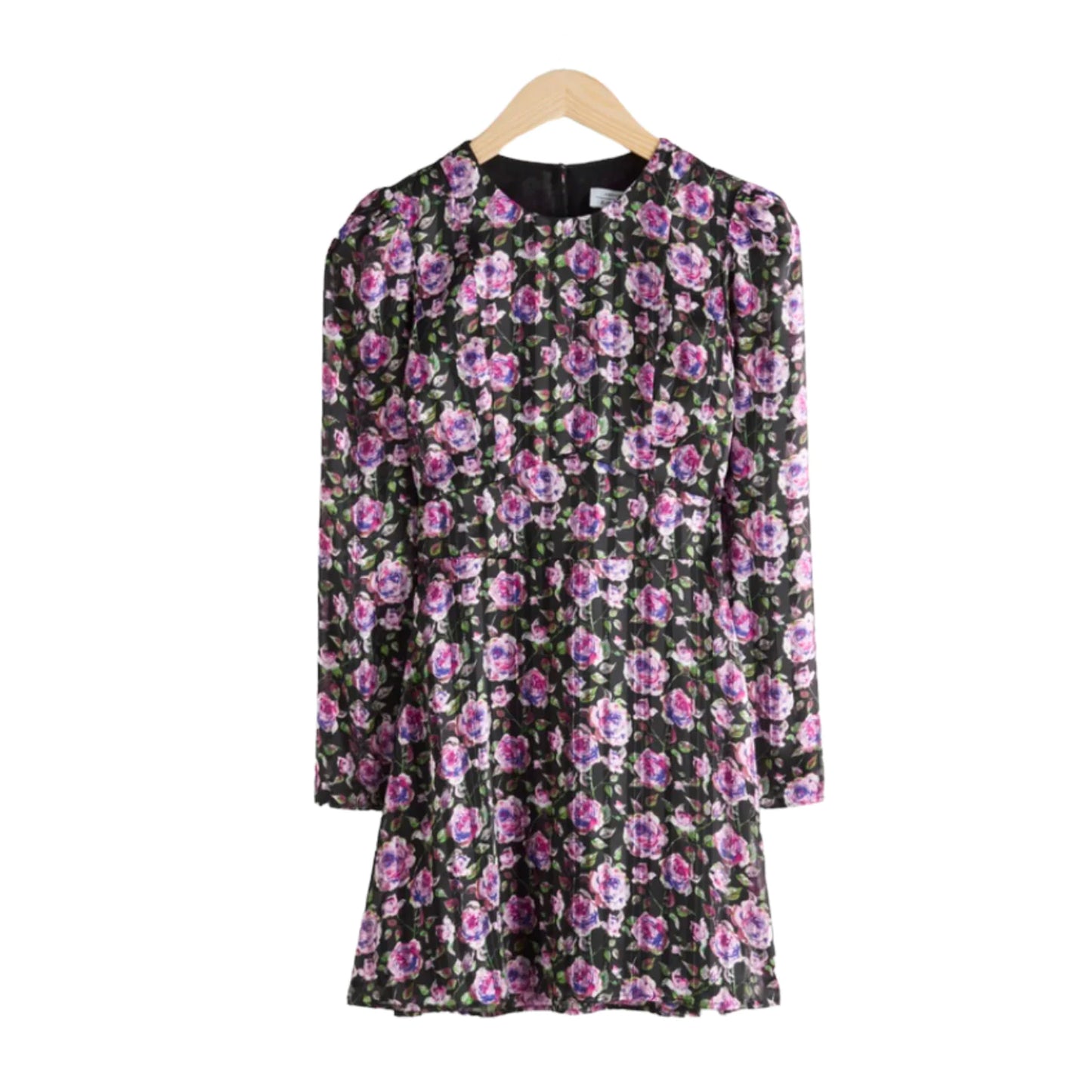& Other Stories Rose Print Dress