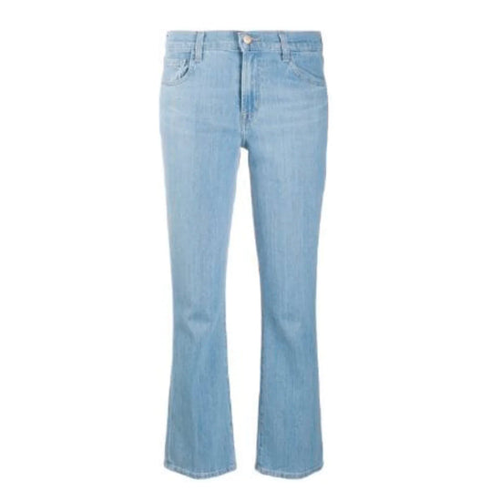 J Brand Cropped Selena Bootcut Jeans