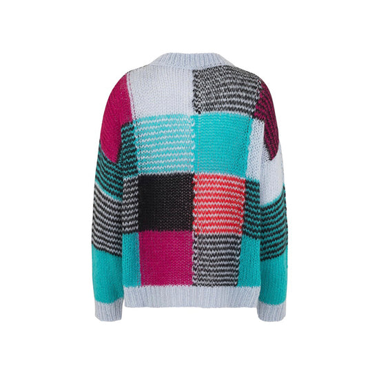 Load image into Gallery viewer, Stine Goya Gingham Multicoloured Jumper
