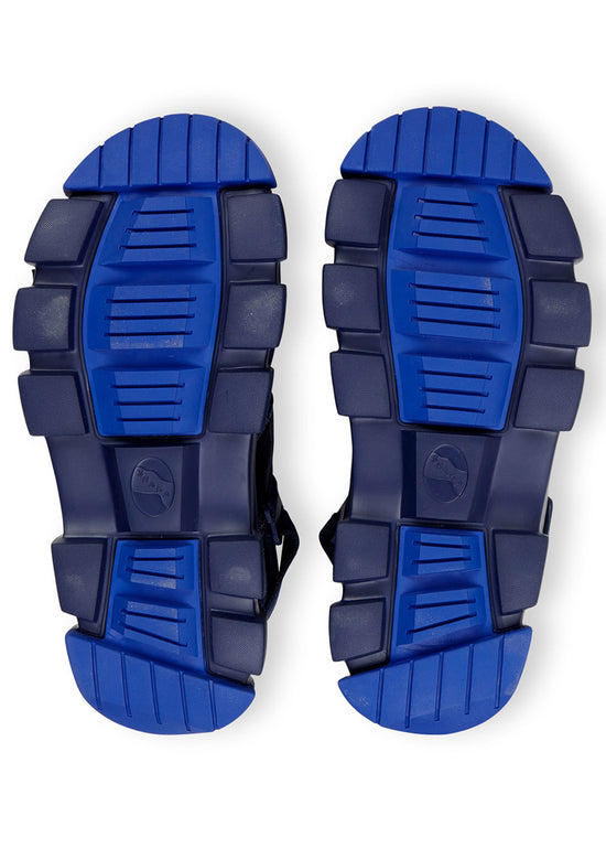 Load image into Gallery viewer, Shaka Und Pferdgarten Blue &amp;#39;Chill Out SF&amp;#39; Sandals-NWT
