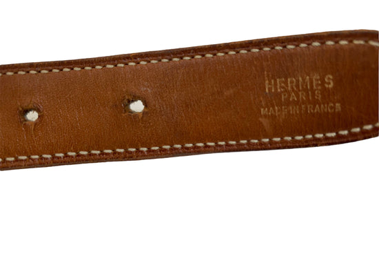 Vintage Hermes Leather Belt