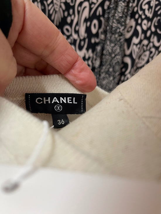 Chanel Cream Cashmere Dress - NWT