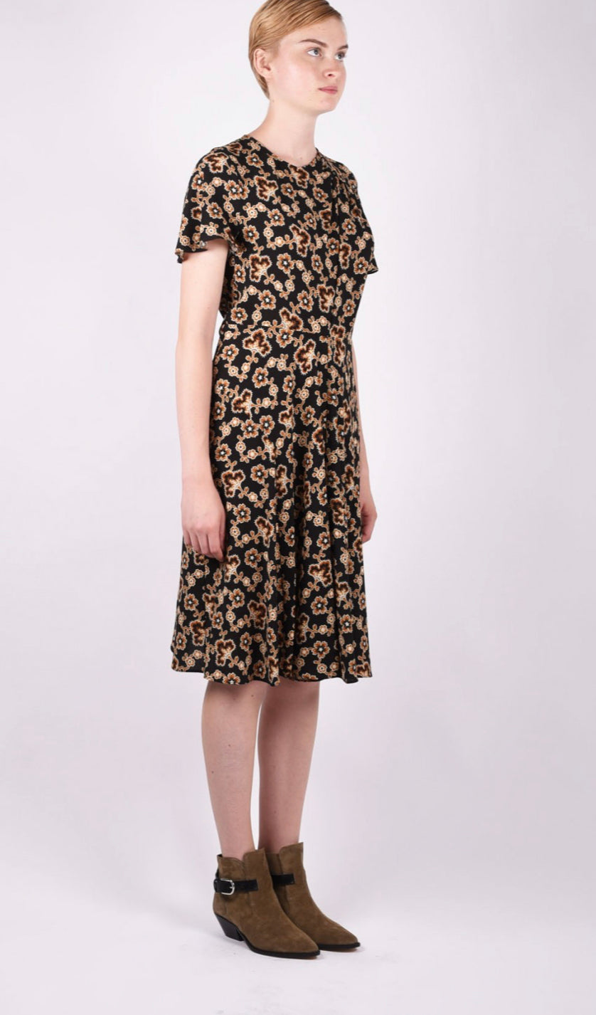 Isabel Marant Floral Crepe Dress
