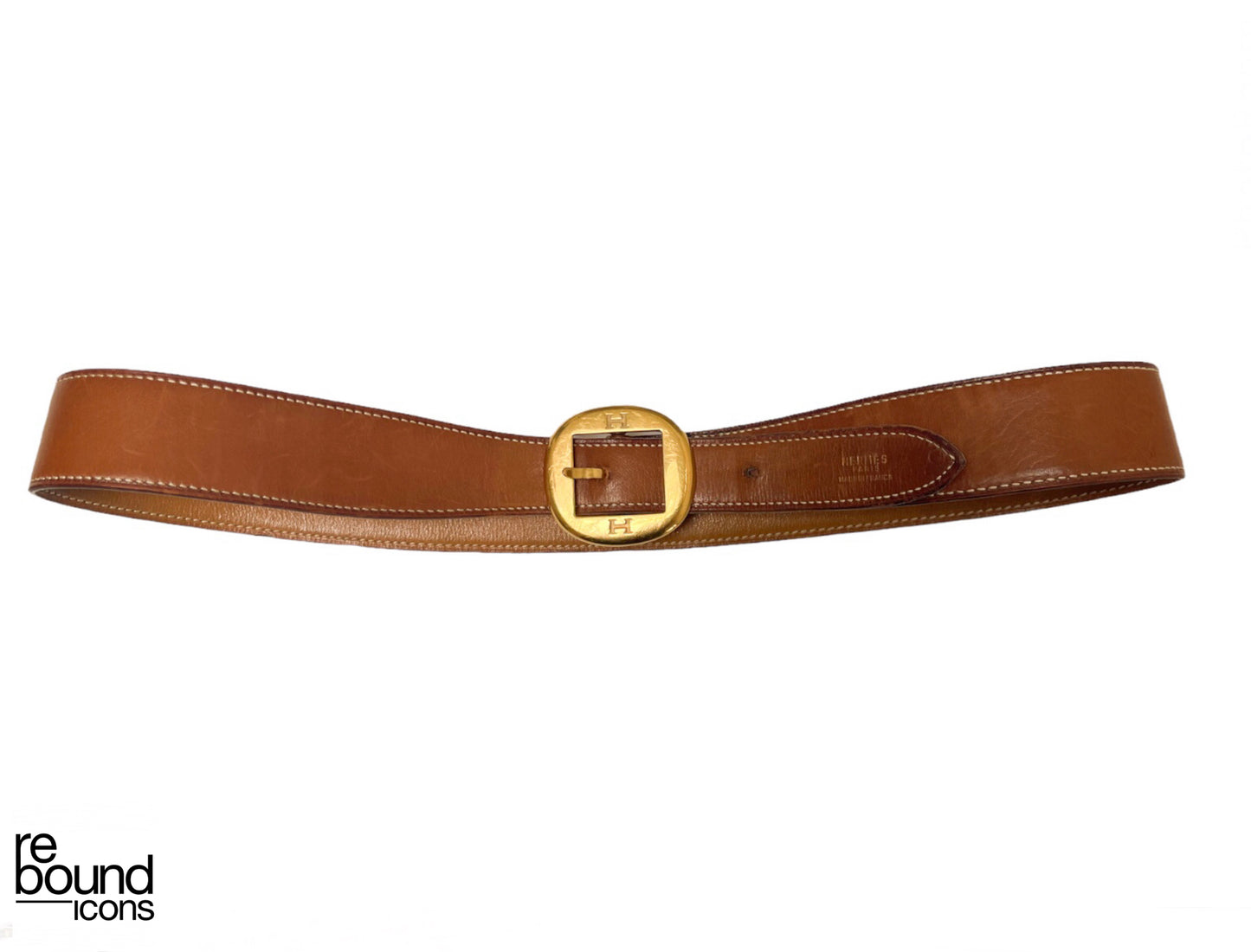 Vintage Hermes Leather Belt