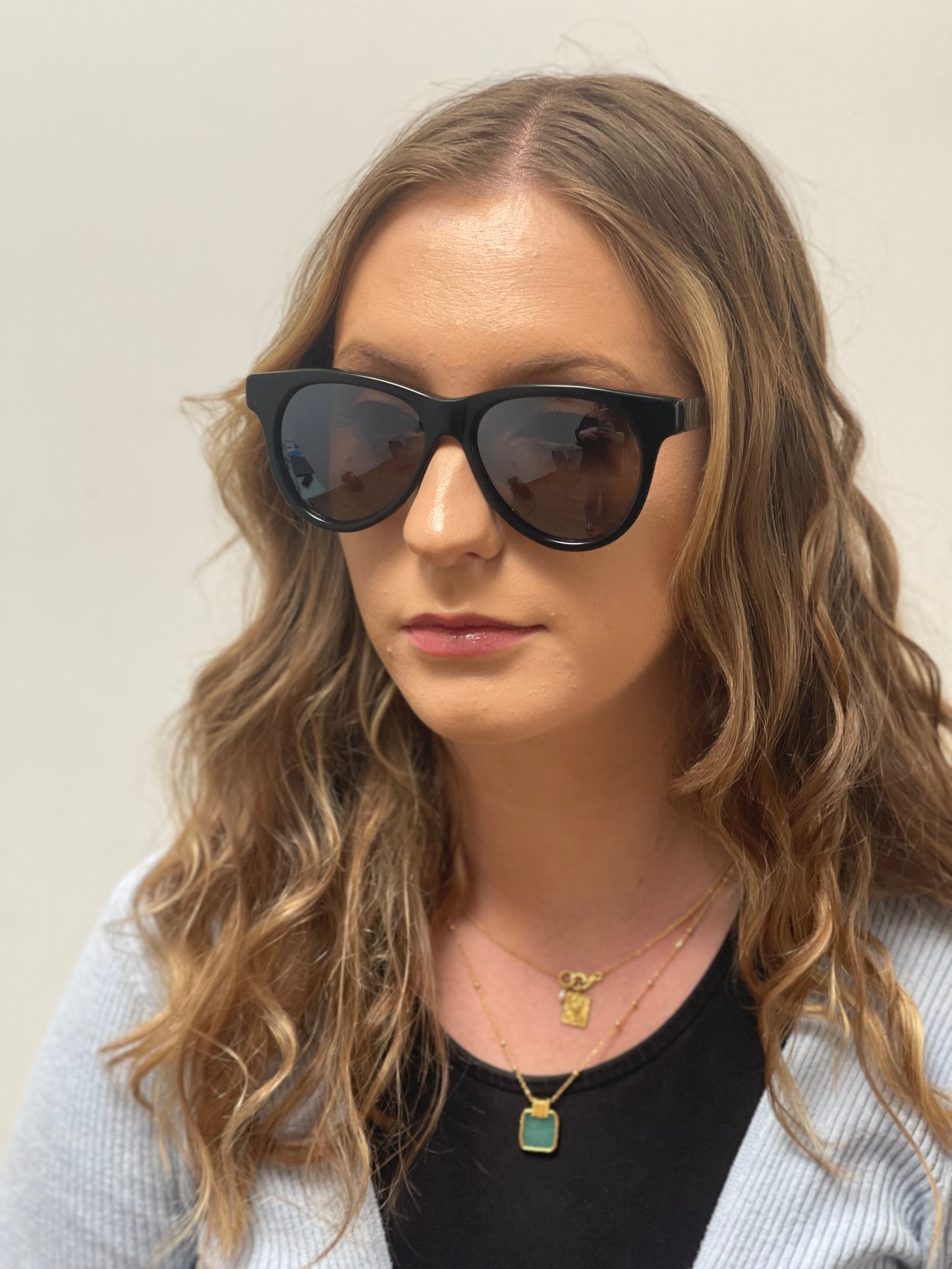 Cutler & Gross Black Sunglasses