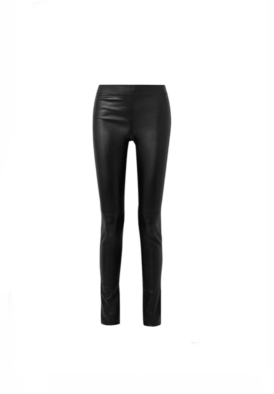 Load image into Gallery viewer, Joseph Black Leather Leggings
