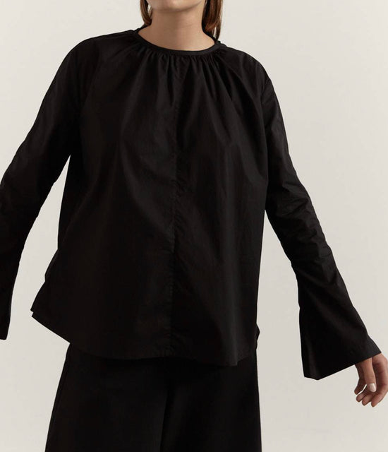 Worn Australia Black Alma Top
