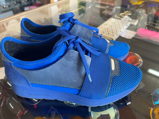 Royal blue balenciaga runners hotsell