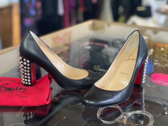 Christian Louboutin Stud Heel Pumps