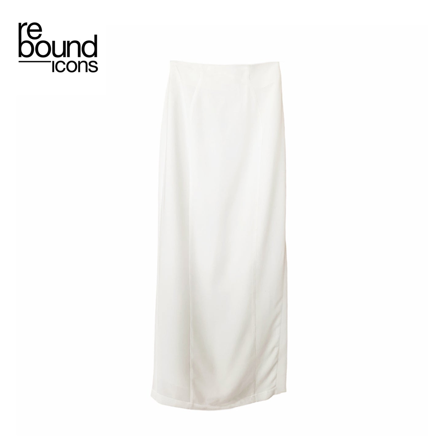 ASOS WHITE Satin Maxi Skirt | ASOS